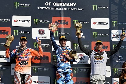Cairoli y Seewer se lucen en el GP de Alemania de MXGP