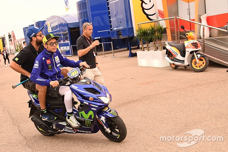 Valentino Rossi "un peu cuit" mais "très fier" de sa performance