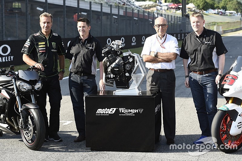 Oficializado el acuerdo de tres años para que Triumph motorice las Moto2 a partir de 2019