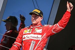 El trabajo de escudero dio a Raikkonen el premio a 'Piloto del día'