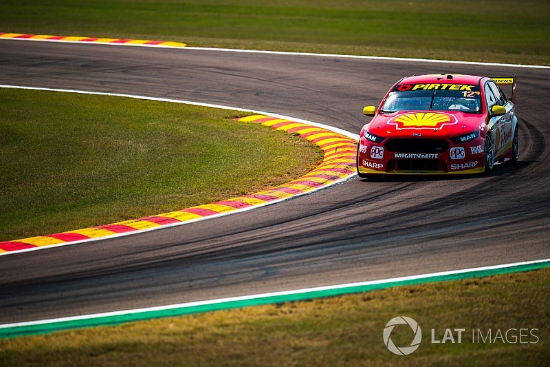 Darwin Supercars: Coulthard pips McLaughlin in Race 1