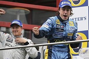 Alonso alcanzará el récord histórico con el adiós de Raikkonen
