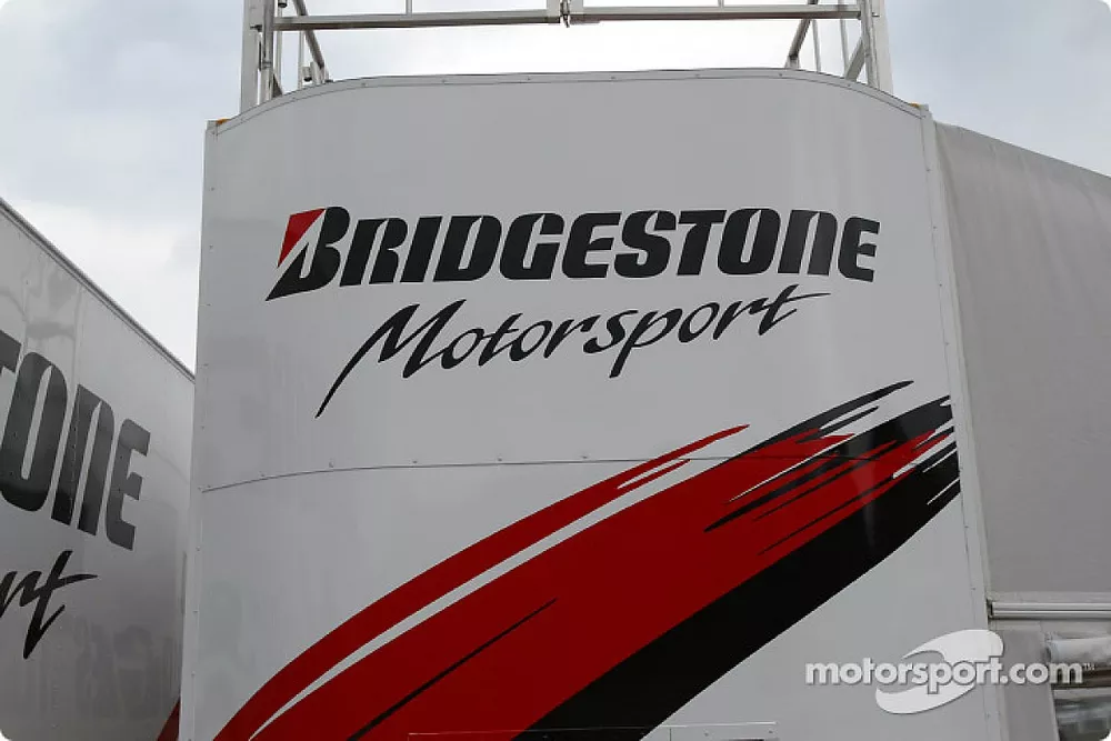 Bridgestone paddock area