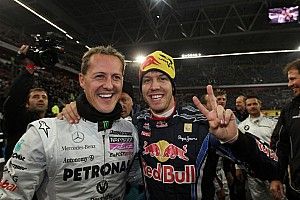 'Schumacher wilde Vettel al vroeg naar Ferrari halen'