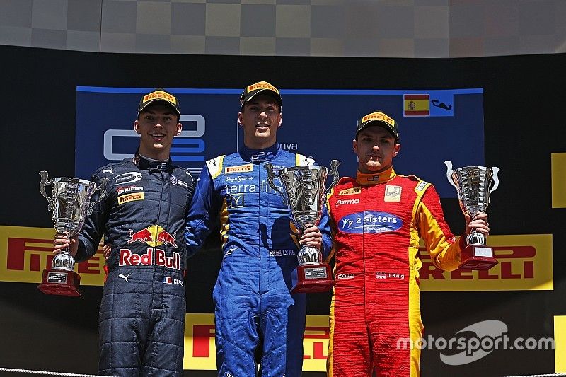 GP2スペインラウンド。ナトとリンが勝利を分け合う