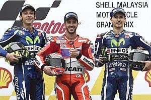 Malaysian MotoGP: Dovizioso beats Rossi for first win since 2009