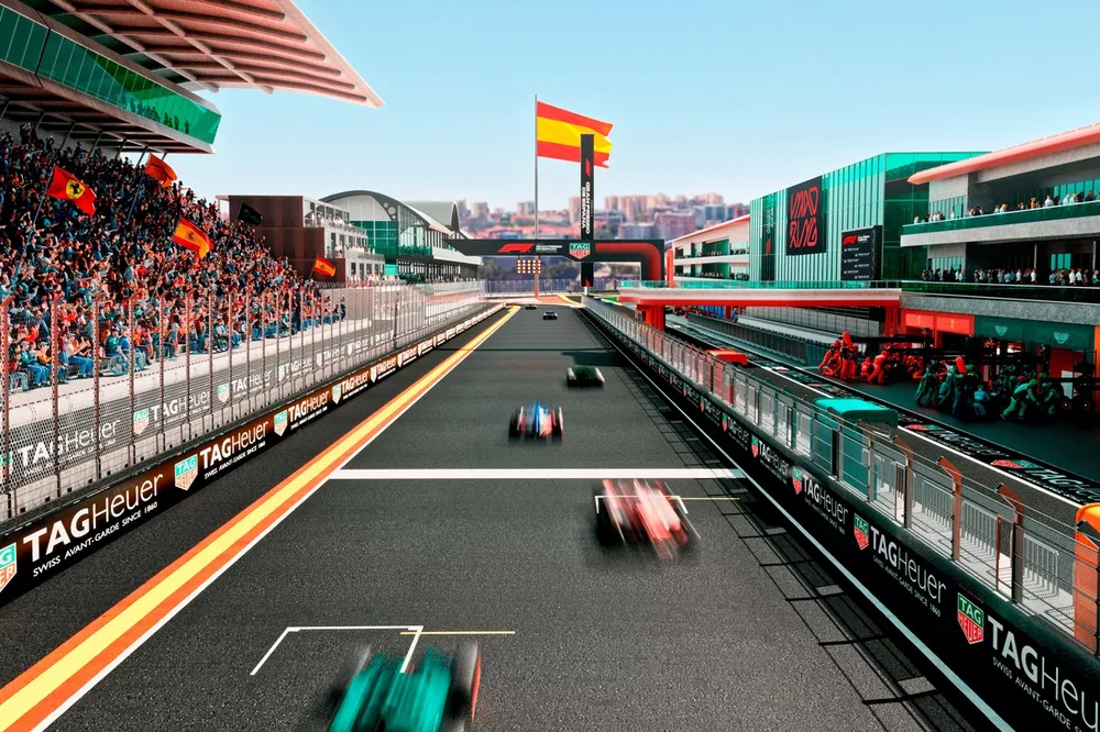 Madring, rendering del circuito