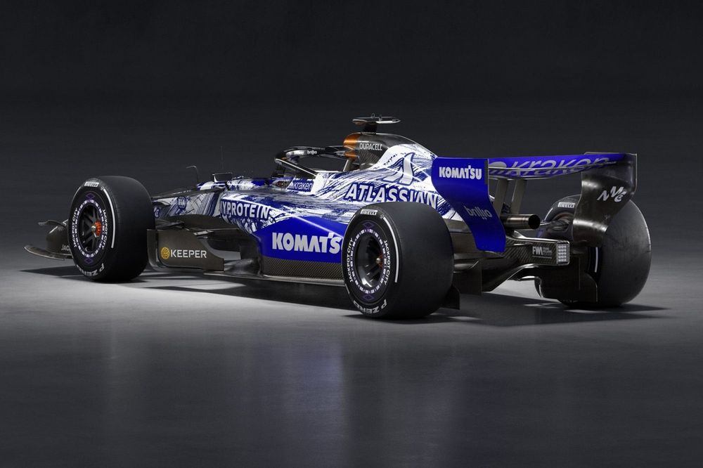 Williams Barcelona testlivery 