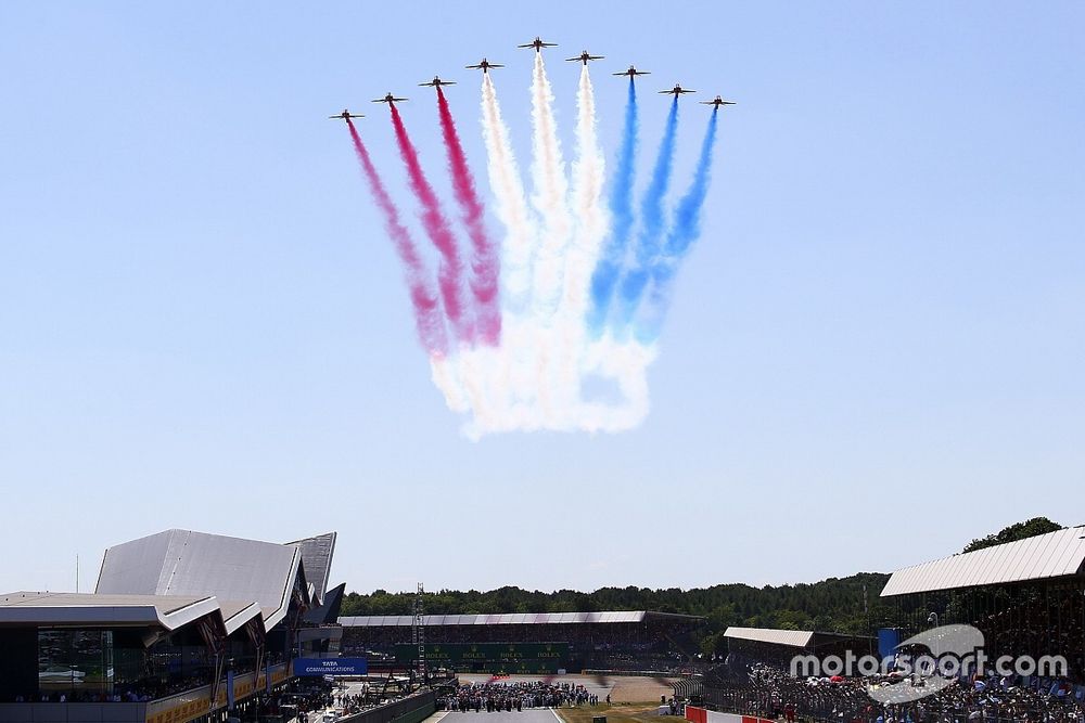 A silverstone-i időjárás el fog térni a megszokottól