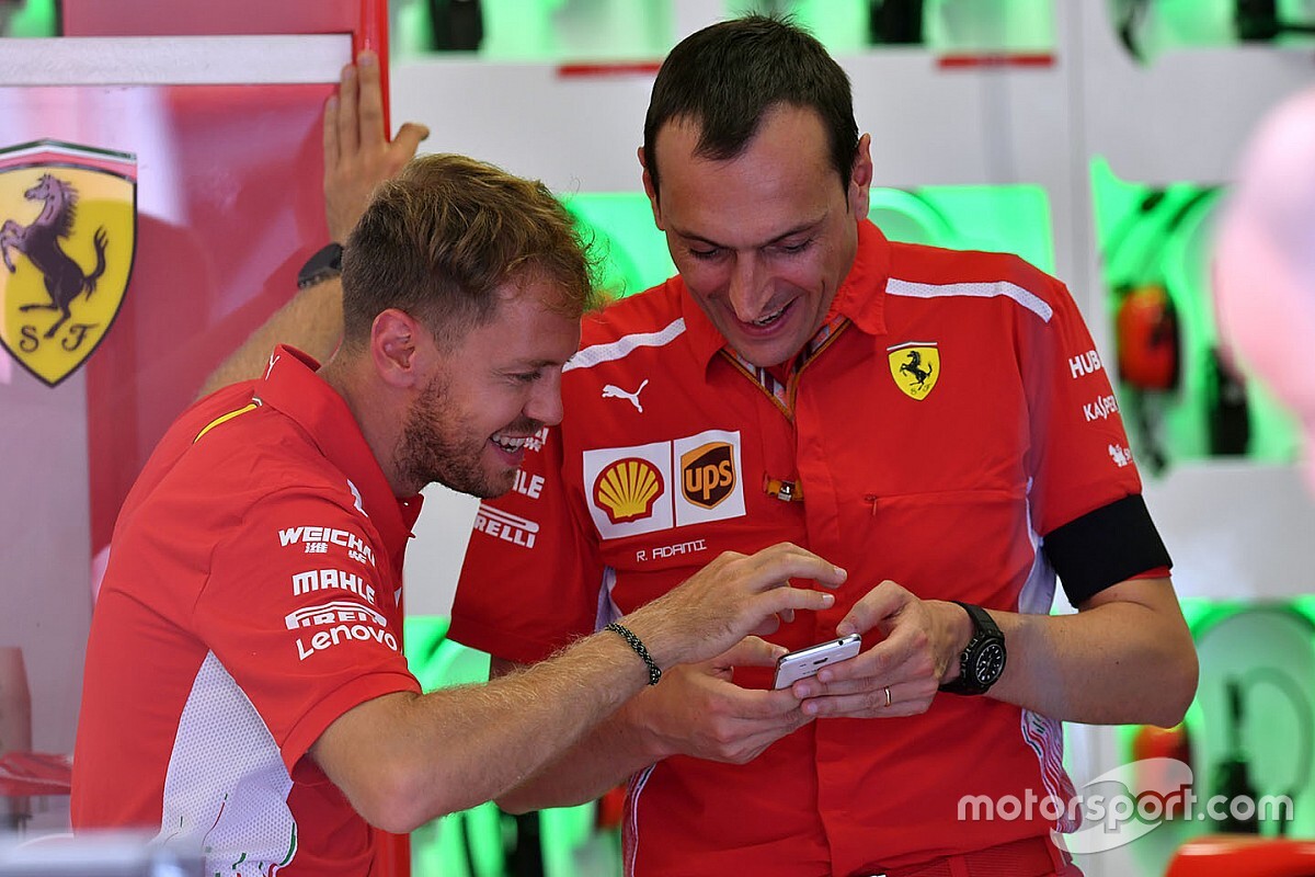Vettel: "Adami, Ferrari'de kalacak"