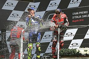 Rossi: “Es difícil decir que no esperas una victoria de Lorenzo, que es uno de los grandes”