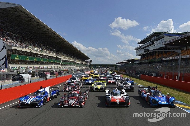 La photo de groupe officielle des 24 Heures du Mans 2018