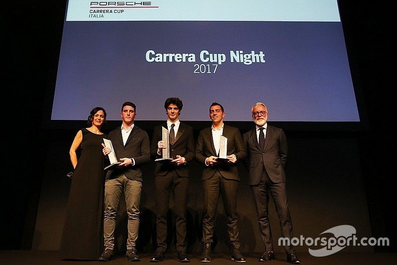 Carrera Cup Night: premiati a Milano i campioni tricolori 2017