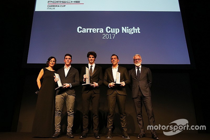 Carrera Cup Night: premiati a Milano i campioni tricolori 2017
