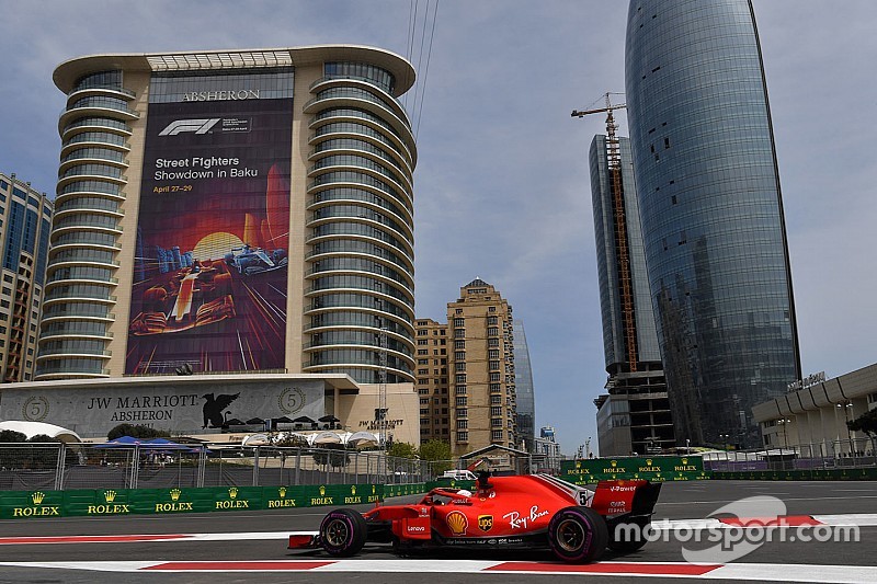 FP3 GP Azerbaijan: Vettel ungguli Hamilton di latihan terakhir