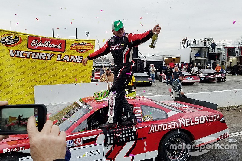 Bobby McCarty pulls away late and wins CARS Tour season opener
