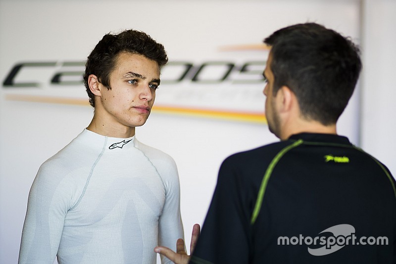 <b>Lando Norris</b> desea alcanzar el nivel de Charles Leclerc