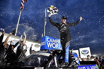 Moffitt takes wild Truck win at Atlanta after drama for Kyle Busch