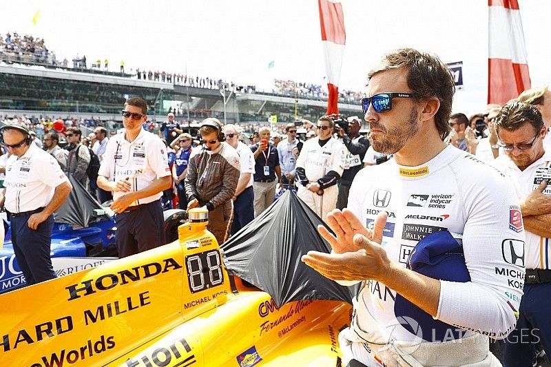 Alonso colabora con la fundación que ayuda a las hijas de Justin Wilson