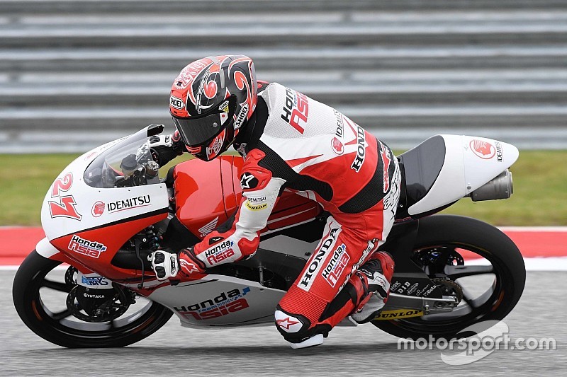 【Moto3】予選で転倒の鳥羽海渡「ポイント獲得を狙いたい」