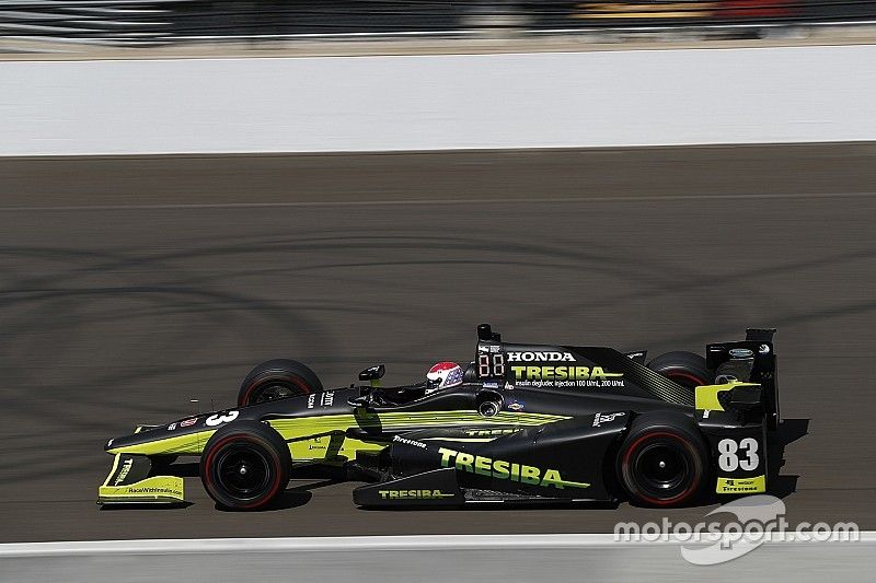 Кимболл завоевал первый поул в IndyCar