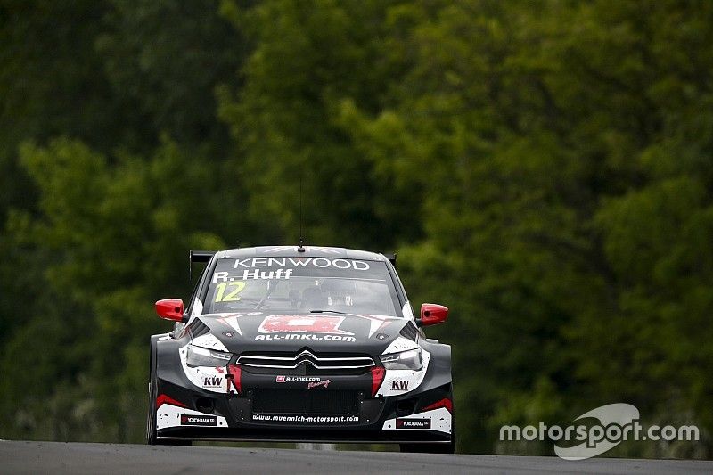 Hungary WTCC: Huff tops wet-dry first practice