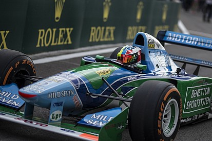 VIDEO: así se vió la vuelta de Mick en el Benetton B194 de Michael Schumacher