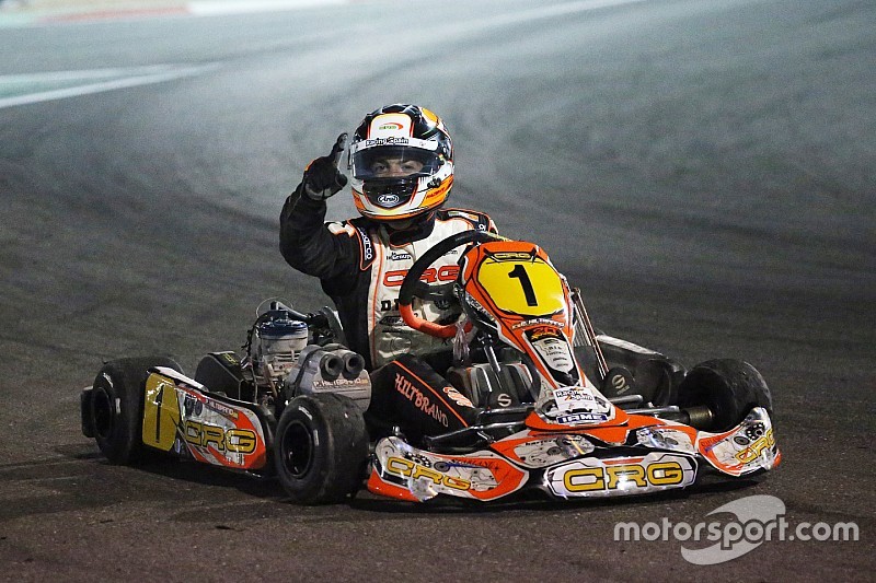 Hiltbrand, campeón del mundo de karting: "Desde pequeño soñé con esto"