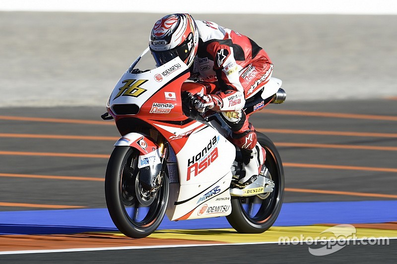 【Moto3バレンシア】予選:尾野がフロントロウ獲得。ポールポジションはカネット