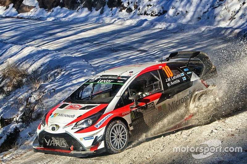 【WRC】開幕戦Day2トヨタ:好調さが続きラトバラが総合4番手に浮上