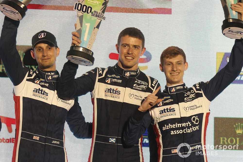 #23 United Autosports Usa Oreca 07 - Gibson: Paul di Resta, Oliver Jarvis, Joshua Pierson