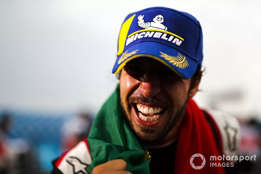 Antonio Felix da Costa, DS Techeetah, DS E-Tense FE20, wins the Formula E Championship
