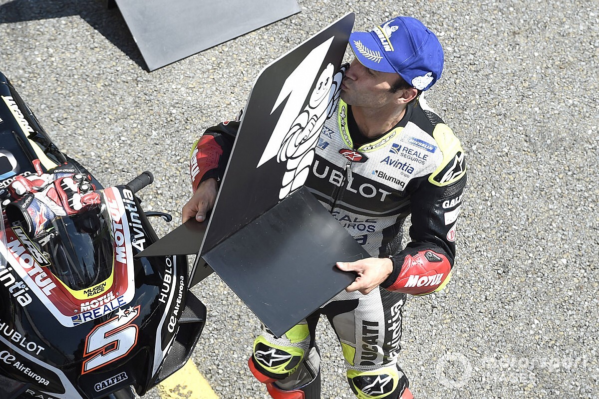Zarco consuma la pole position en Brno