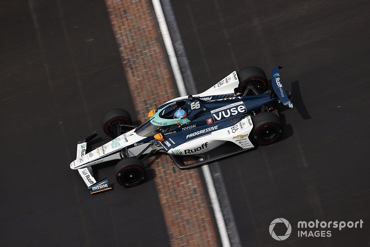 Indy 500: productiva penúltima sesión de libres para Alonso y Palou