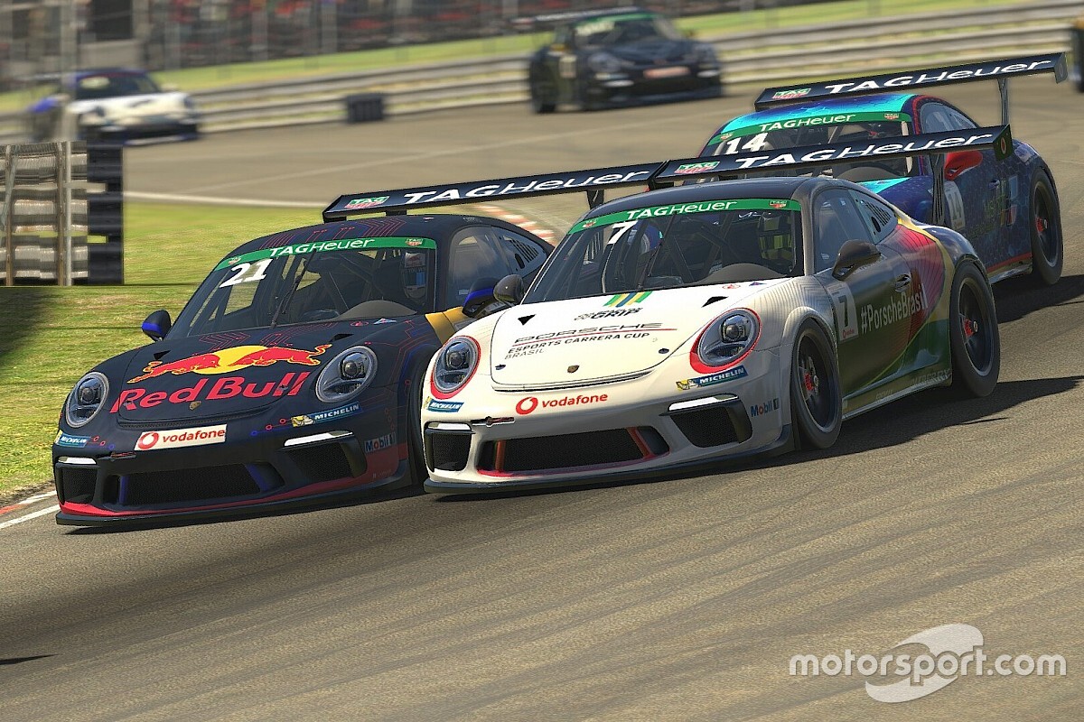 Jeff Giassi tem dura etapa no Porsche TAG Heuer Esports Supercup