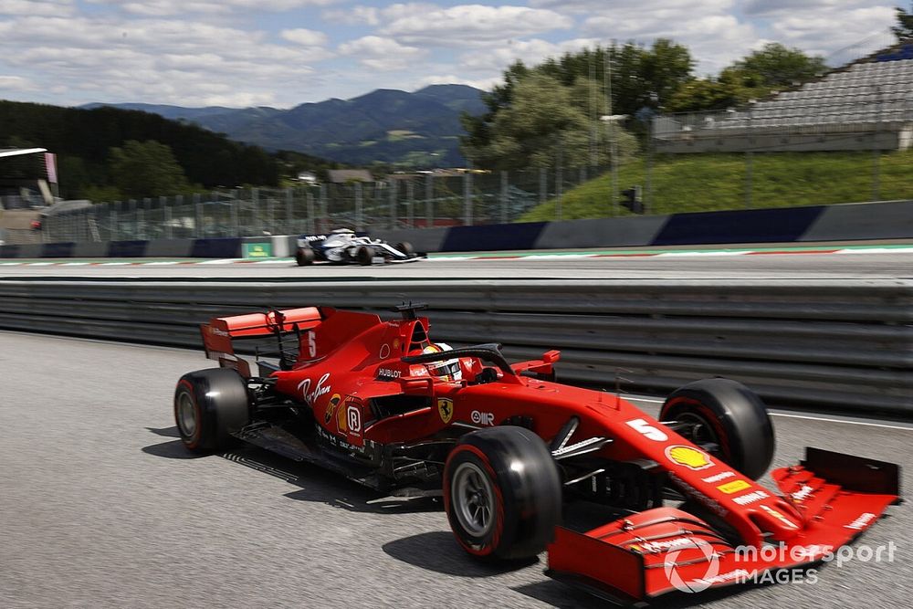 Vettel: "Estoy feliz de haber trompeado solo una vez..."