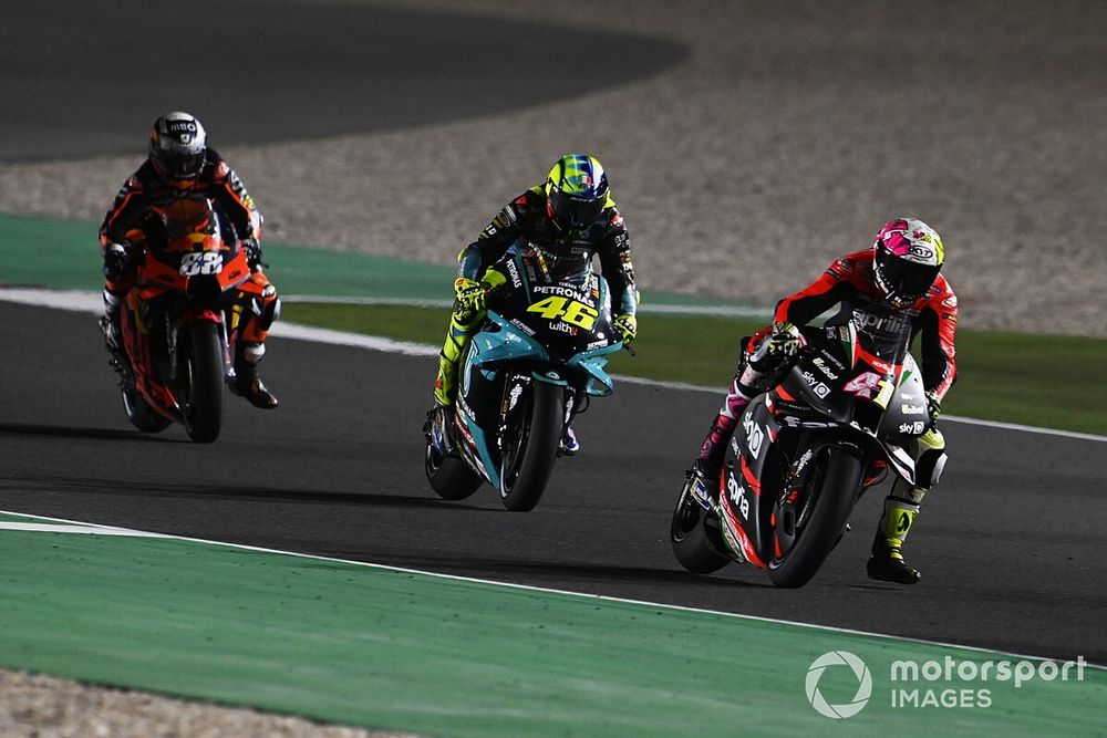 Aleix Espargaro, Aprilia Racing Team Gresini, Valentino Rossi, Petronas Yamaha SRT