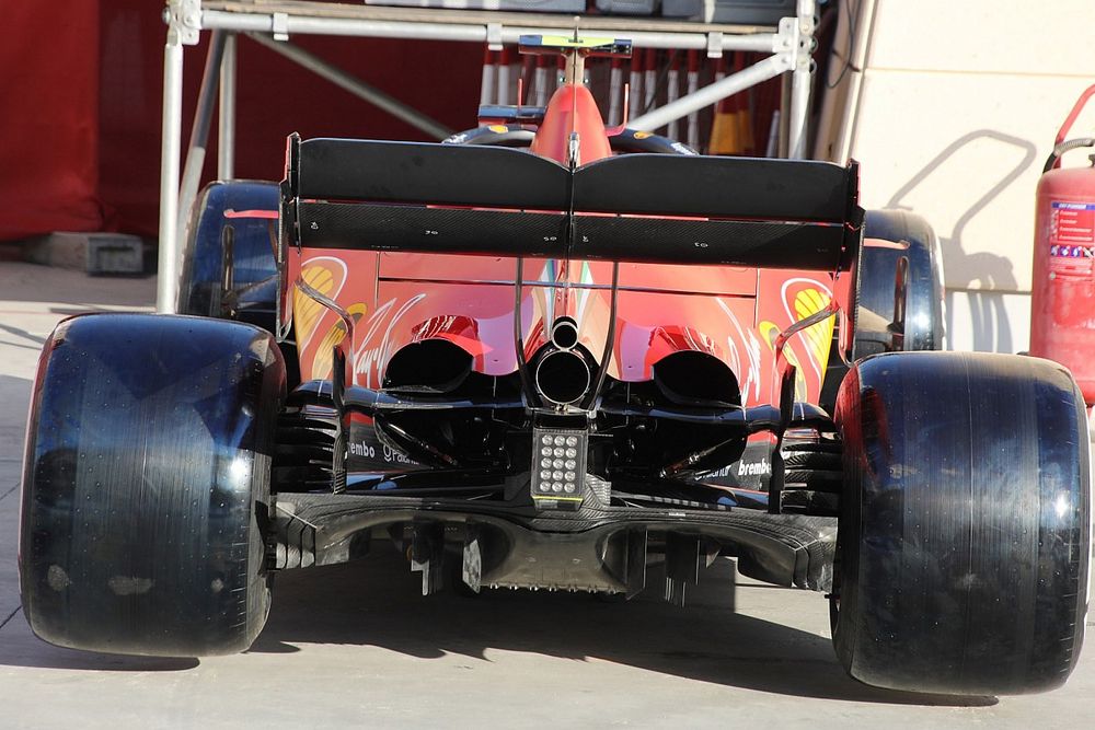 Ferrari SF1000, dettaglio tecnico