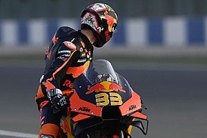 KTM's Qatar pace makes Binder "sick to my stomach"