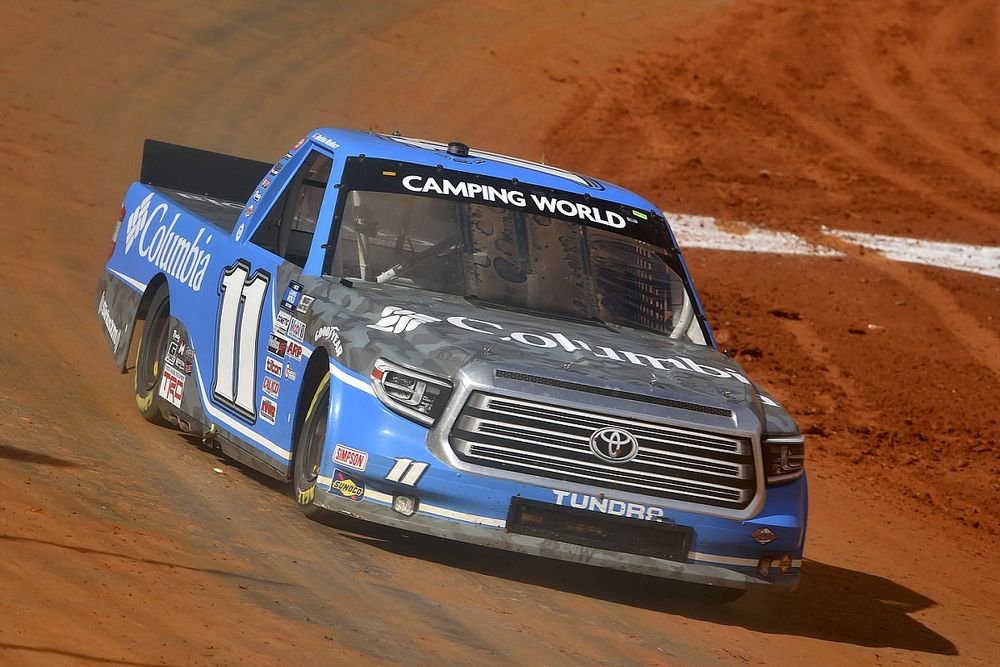 Bubba Wallace, Spencer Davis Racing, Toyota Tundra Columbia Outdoor Clothing