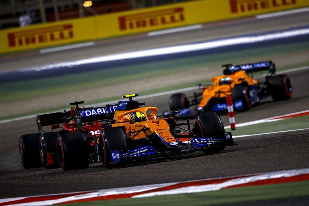 McLaren Puji Kinerja Norris-Ricciardo