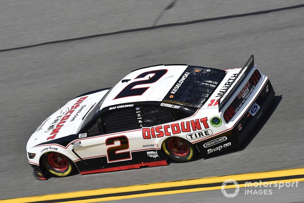Keselowski fastest in Saturday's abbreviated first Cup practice
