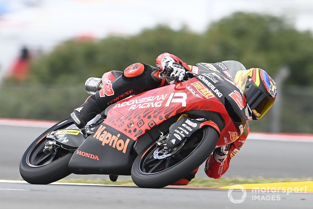 Hasil FP1 Moto3 Spanyol: Pembalap Indonesian Racing Masuk Tiga Besar