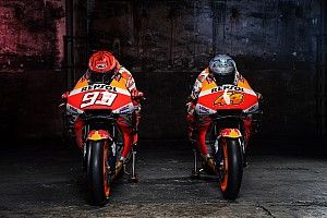 Fotogallery MotoGP: le Honda RC213V 2021 di Marquez ed Espargaro