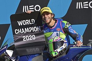 Bastianini Kenang Momen Juara Dunia Moto2 2020