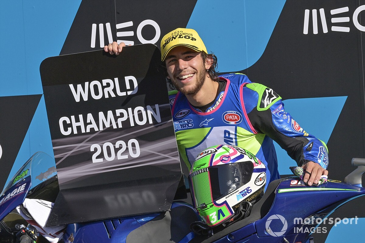 Bastianini Kenang Momen Juara Dunia Moto2 2020