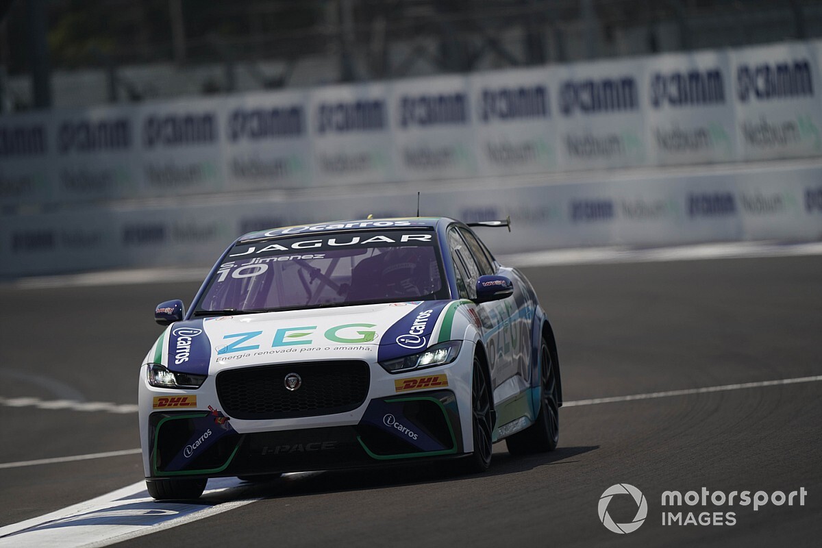 Jimenez segura Evans e conquista vitória pelo Jaguar I-Pace eTrophy no México