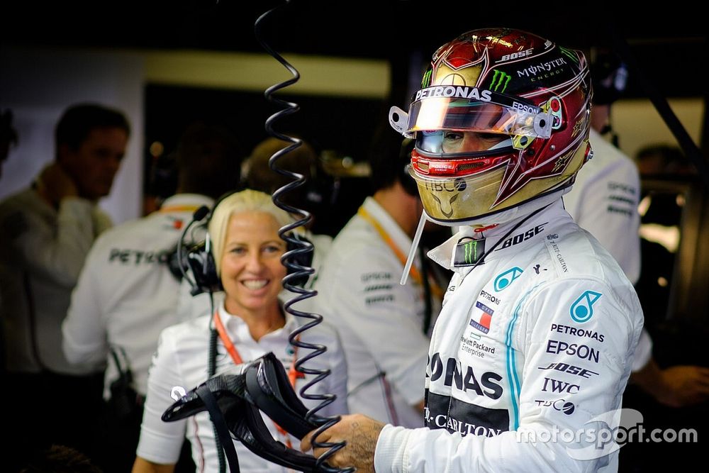 Lewis Hamilton, Angela Cullen, Mercedes AMG F1 