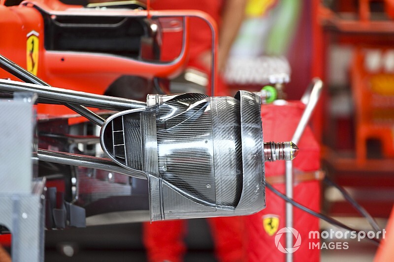 GALERÍA: detalles técnicos de los F1 para el GP de Brasil