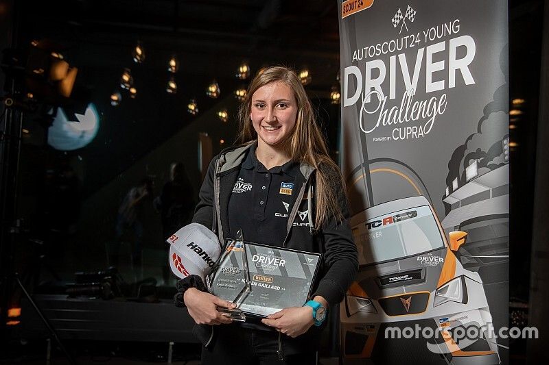 Karen Gaillard, lauréate du Young Driver Challenge 2019